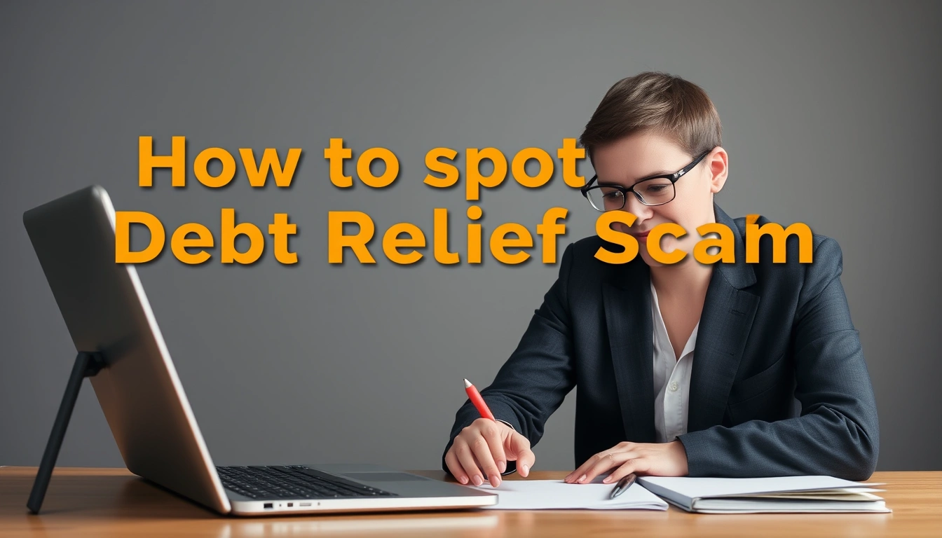 how to spot a debt relief scam